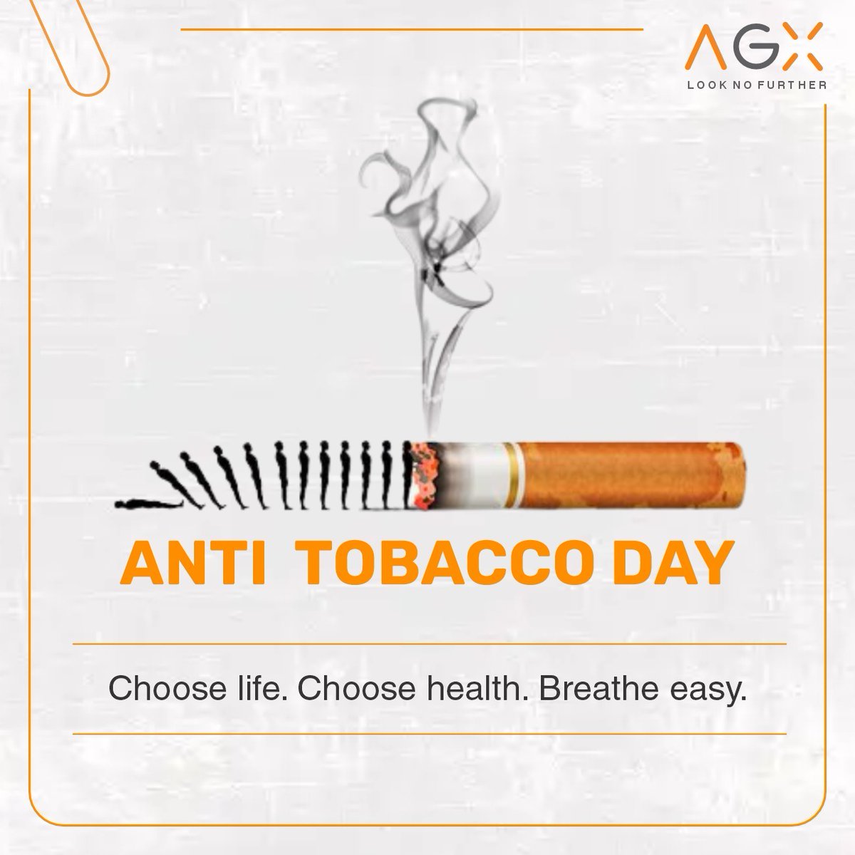 AGX_India's tweet photo. #Tobacco use is the single largest preventable cause of death globally. It not only affects the #smoker but also harms those around them. Educate yourself and spread awareness about the damage caused by tobacco. Choose #life. Choose #health. Breath easy. 
#smoking #smokingkills https://t.co/cYvWQS4G5Z