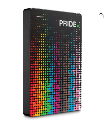 WHY DOES MY PORTABLE HARD DRIVE  IM ORDERING HAVE A GAY VERSION