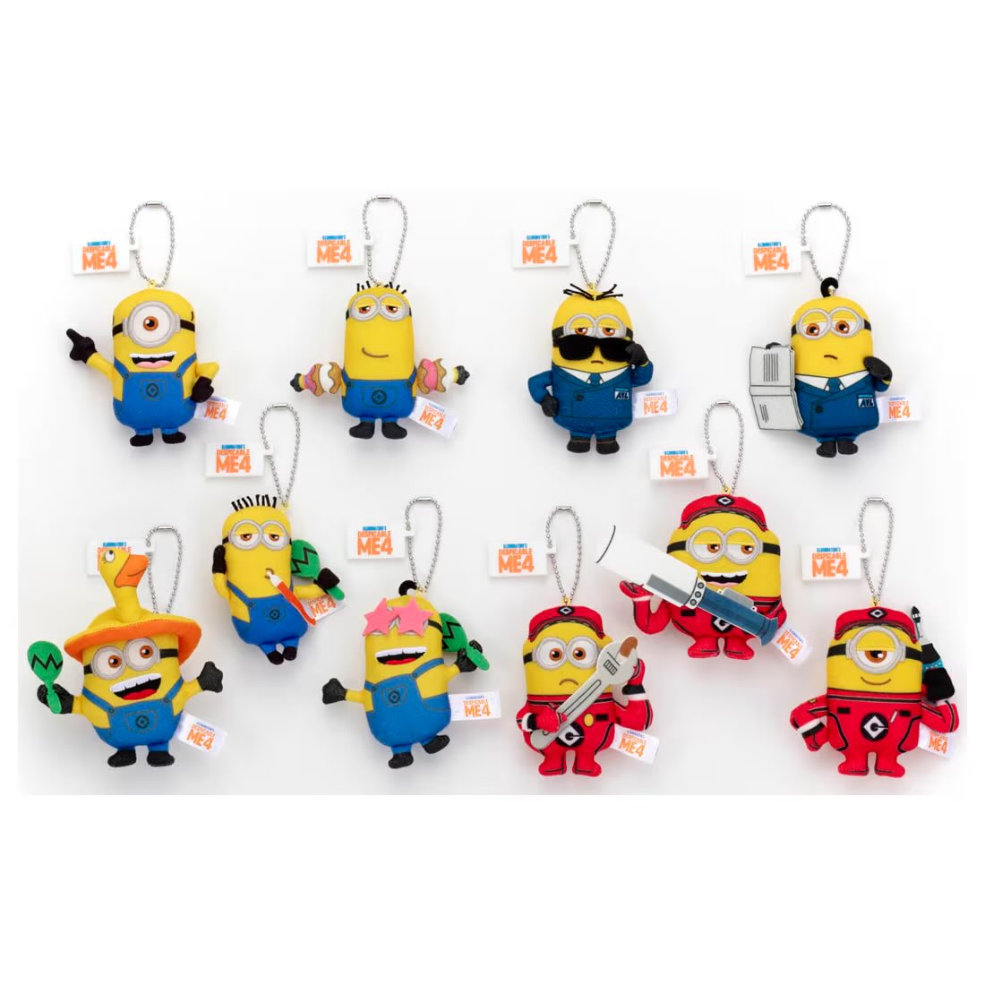 #DespicableMe4 Keychain Plushies