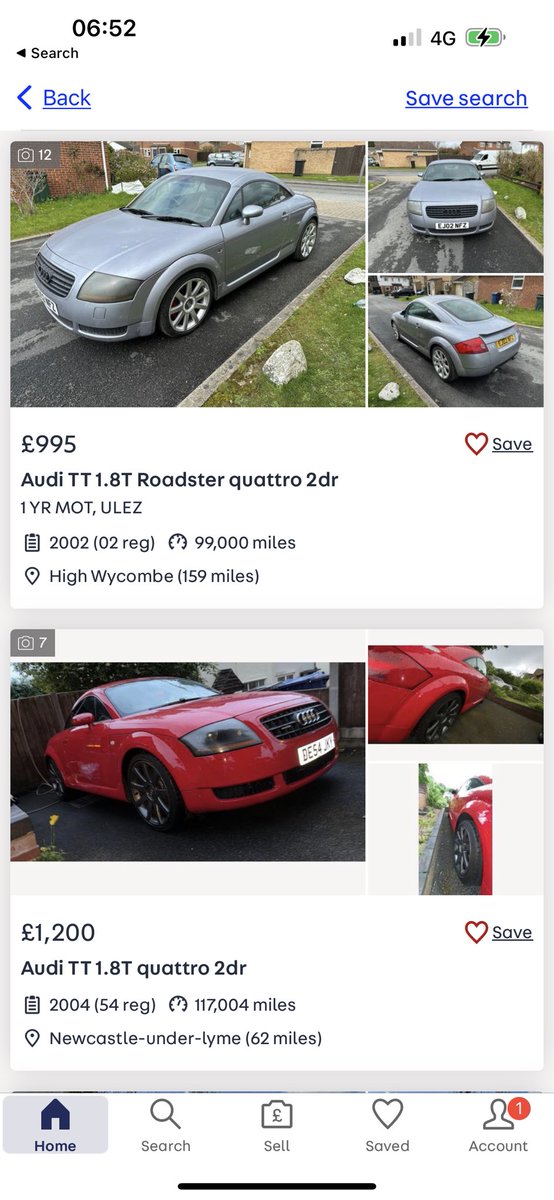 e17paul's tweet image. Some say expensive. Unfortunately any time and trouble bothering to hunt is extremely foolish. #auditt #cheapcar #jalopy #cheapstyle #economy #clevereconomy #smartthinking