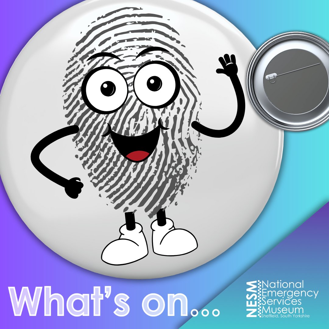 Join the fun this half-term holiday! We're turning fingerprints into cartoon characters and making pin badges! 🖐️✨ Fire your imagination from 10am to 4pm all week. 🎨 Get all the details and book your tickets at visitnesm.org.uk. Don't miss out! 😊 #Sheffield #WhatsOn
