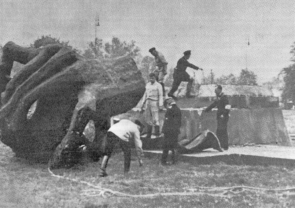 The world revered Frédéric Chopin but the Germans pulled down his monument in occupied Warsaw because he was a Pole and symbol of Polish culture. 31 May 1940, the bronze statue was blown up on Hans Frank orders. The same would happen to many other statues in occupied Poland.