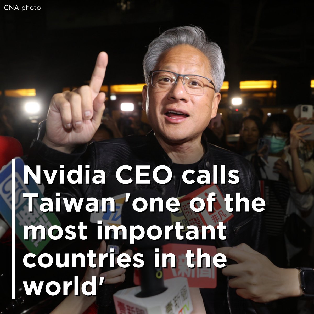 TaiwanNewsEN's tweet image. Nvidia CEO calls Taiwan 'one of the most important countries in the world'
youtube.com/shorts/KKDCj-V…