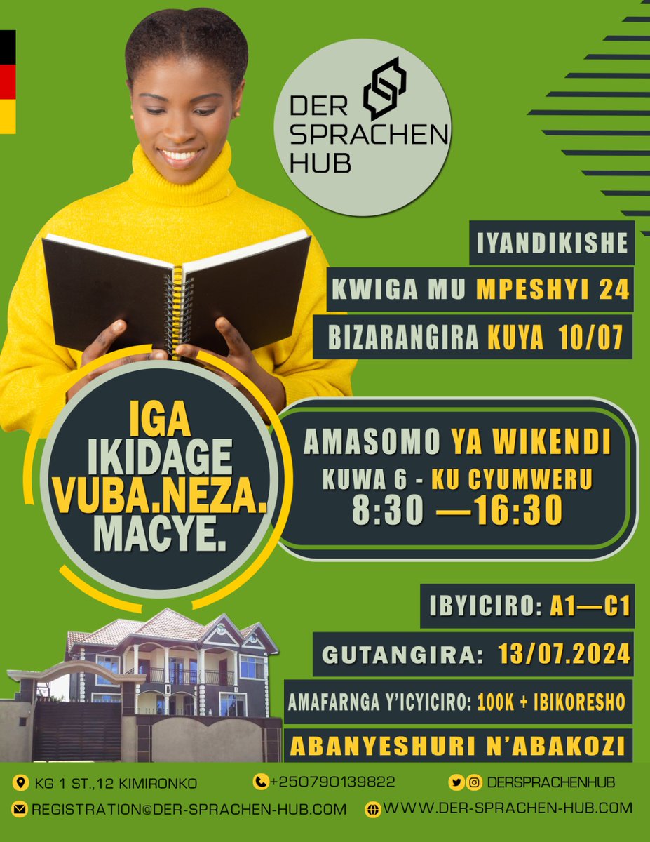 DerSprachenHub's tweet photo. IGA IKIDAGE #VUBA. #NEZA. KANDI KURI #MAKE WIGIRA #HEZA HAMWE NA @DerSprachenHub https://t.co/tkzCLJ7ib1