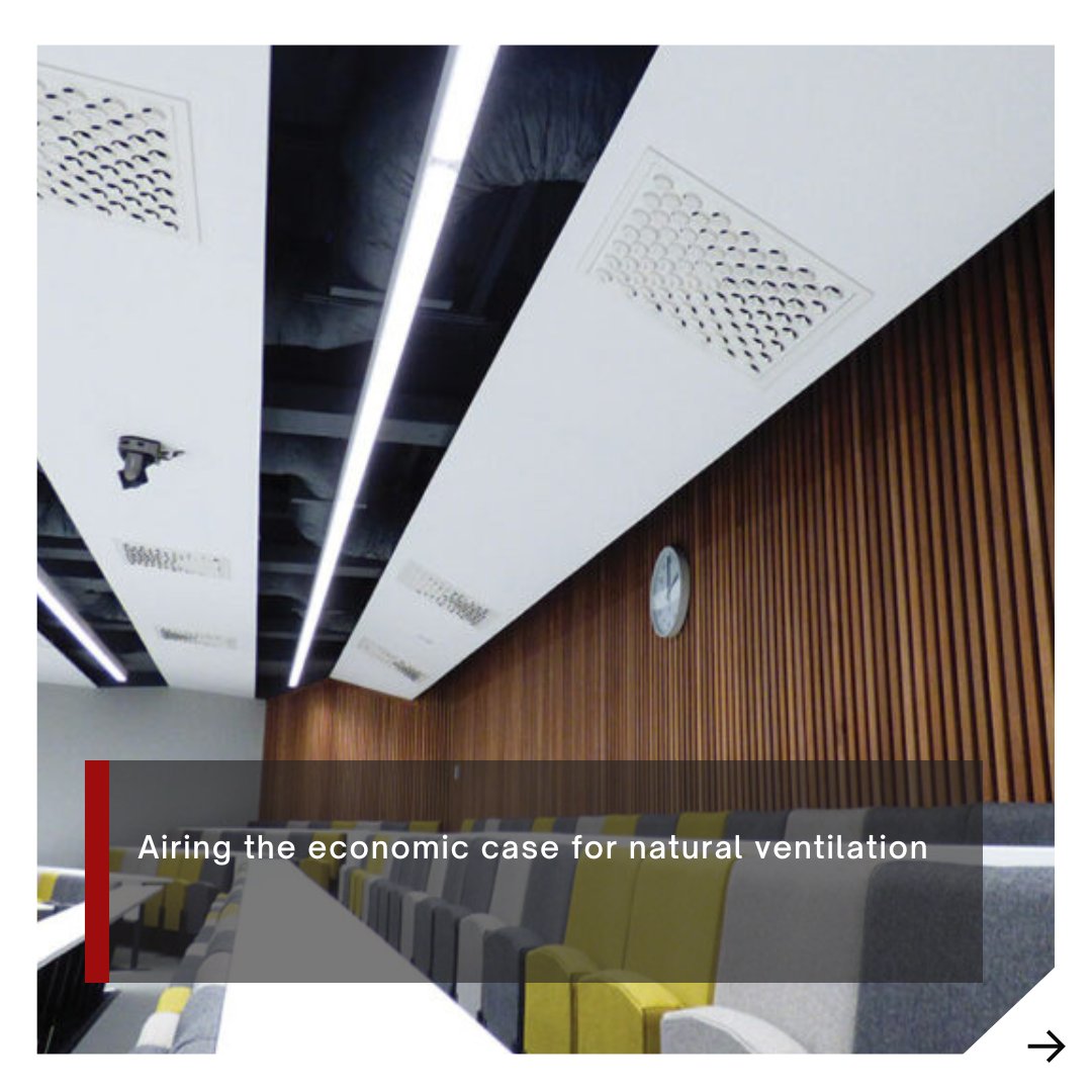 Ian Rogers of Gilberts promotes natural ventilation for schools, emphasising carbon neutrality, cost-efficiency, and improved air quality.

Read more -  architectsdatafile.co.uk/news/airing-th…

#Sustainability #GreenBuilding #Ventilation #EnergyEfficiency #CarbonNeutral #ADF #ArchitectsDataFile