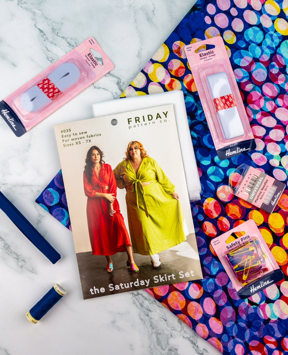 MinervaFabrics's tweet photo. It's a new Minerva Sewing Kits day and this week we have 10 gorgeous summer coord sets to choose from, featuring the @fridaypatterncompany Saguaro Set and Saturday Skirt Set. Find them at⁠ ⁠https://t.co/2frJndNzJD

#SewingKit #SewingKits #DressmakingKit #SaguaroSet #SewingBee https://t.co/je4sFIJjW3