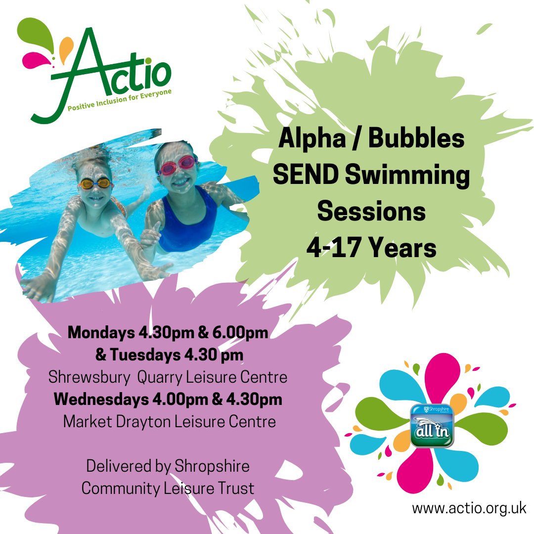 🌟 Get Active, Have Fun! 🌟
Join our inclusive sports activities designed for kids (0-18) with special needs. Let's celebrate abilities &amp; enjoy the thrill of sports together! 🏃‍♂️🤾‍♀️
#InclusiveSports #ActiveKids #SEND
Book Now &amp; Be a Part of Our Team! 

ow.ly/KCuX50RvOfw