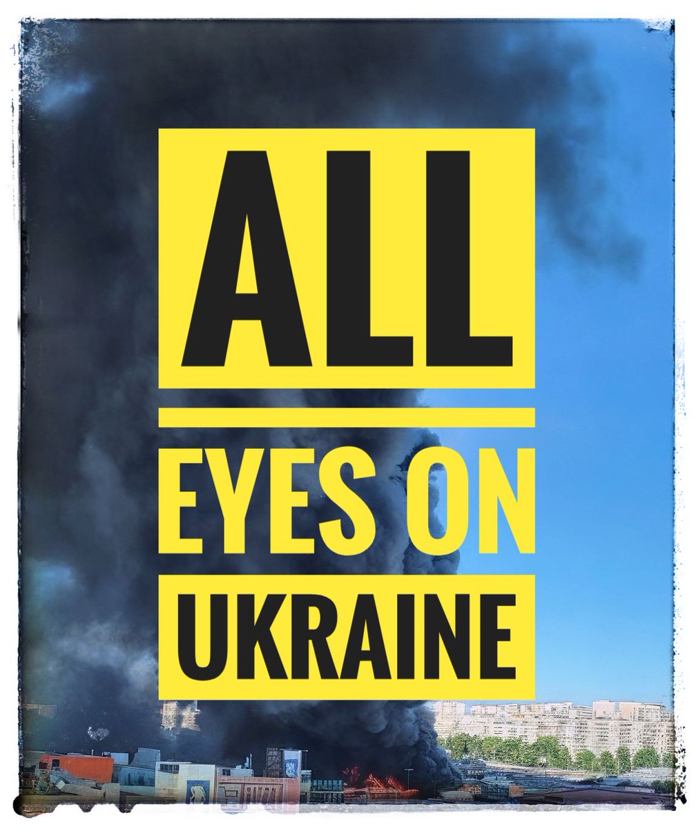 #AllEyesOnUkraine 👀➡️🇺🇦
#TaurusForUkraine 🐄➡️🇺🇦
#StandWithUkraine 💪➡️🇺🇦