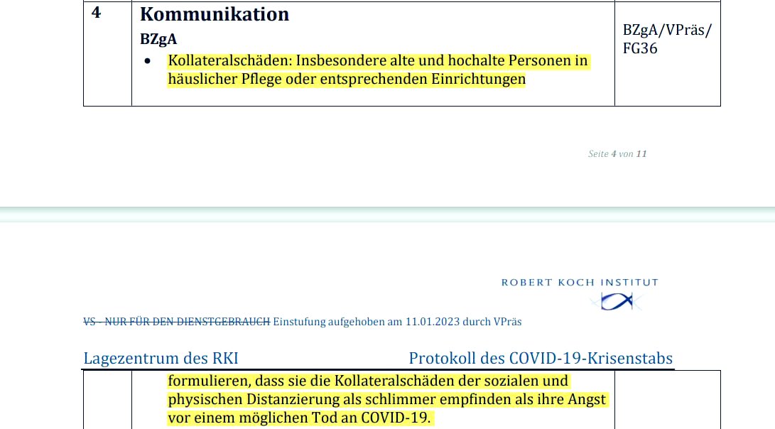 Die Lebenslüge der Coronisten bricht zusammen. Sie haben Alte nicht geschützt, sondern gequält.

Coronisten sind Soziopathen.