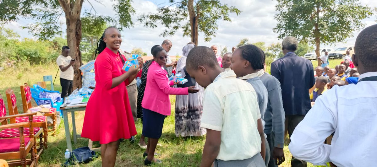 Train up children in the way they should go, and even when they are old they will not depart from it! It was the turn of Mulutu Primary School Students in Kitui County, who were sensitized on the negative impacts of the triple threat as well as take home lessons on menstrual