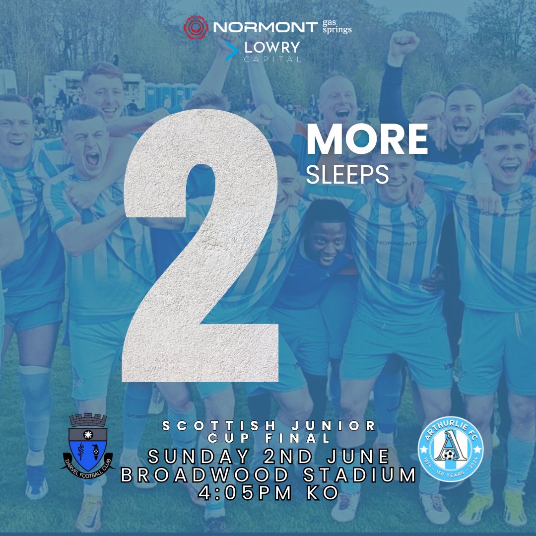 🔵⚪ 2 MORE SLEEPS!! ⚪🔵