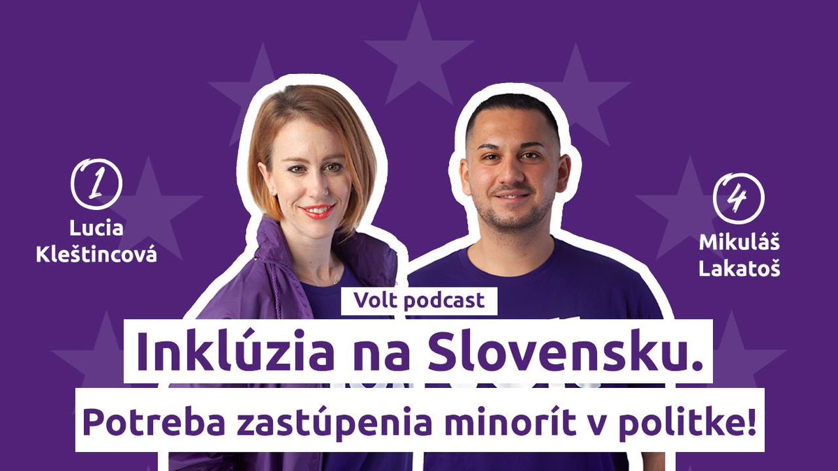 🇪🇺O tom, prečo je dôležité mať v demokratickom štáte politických zástupcov priamo z minorít, diskutujem s kandidátom strany @VoltSlovakia č. 4 @MikulasLakatos, ktorý svoju kariéru začal ako zdravotnícky pracovník a v strane sa venuje práve menšinám a otázkam zdravotníctva 🚑