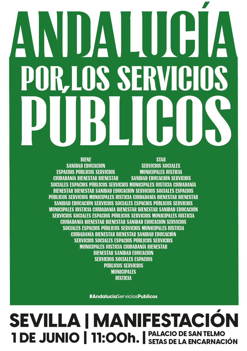 Mañana AMPA Las Praderas del CEIP Santa Clara reivindicará unos servicios públicos de calidad. ¡Acompáñanos! #SalvemosLoPúblico #1JAndaluciaPorLoPúblico
