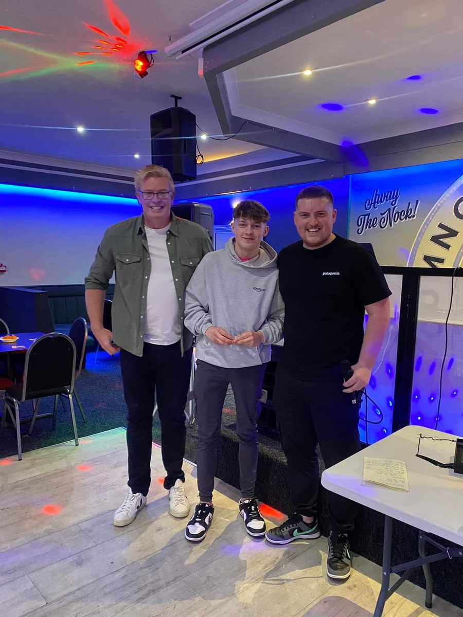 What a fantastic night we had celebrating our first season at u20's.