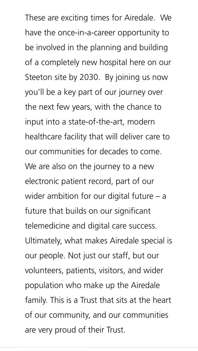 Airedale AHPs 💙 (@airedaleahps) on Twitter photo 3/3 never been a more exciting time to join <a href="/AiredaleNHSFT/">Airedale Hospital</a>
Fantastic team with a new hospital programme 3/3 never been a more exciting time to join <a href="/AiredaleNHSFT/">Airedale Hospital</a>
Fantastic team with a new hospital programme