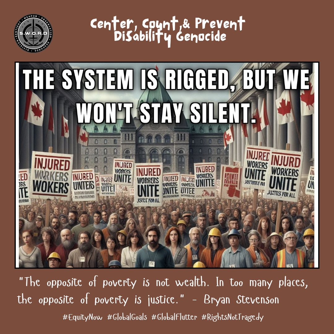 Day 2374 @JustinTrudeau still not🏆for #humanrights Hug🌵not 👑@PierrePoilievre 👀
@theJagmeetSingh 👀 
Syrio Forel:'What do we say to God of death?'
Arya Stark:'Not today.'
Rights, #DERB & Injury Equity
C7-S248=MaID-T4 SocialMurder
⏰ #GlobalGoals 
🇨🇦 #UN hypocrisy bid unsafe