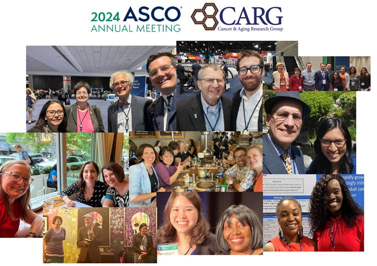 📢 Calling all CARG Enthusiasts! 📢Join us for an informal gathering at #ASCO24. Let's connect, share insights, and explore the latest advancements.
When: Sat. June 1st at 11:30am – 12:30pm CT
Where: ASCO Garden (building E - level 3)
<a href="/WilliamDale_MD/">William Dale, MD, PhD, FASCO</a> @rochgerionc <a href="/HKlepinMD/">Heidi Klepin</a> <a href="/ASCO/">ASCO</a>