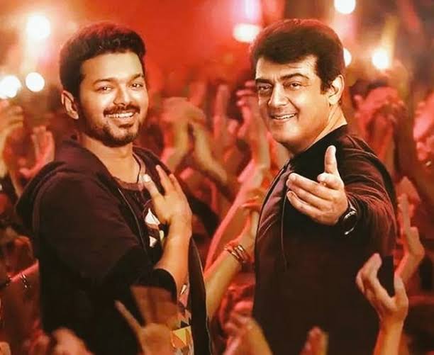 Some mendalansku இன்னும் விஜய் அஜித் bonding பத்தி தெரிலைனு நெனைக்கிறேன் ரெண்டு பேரும் ஒன்னு சேந்தோம்னு வை @rajinikanth னு ஒருத்தன் இருந்தான் ன்ற தடம் தெரியாம போயிடுவான்  💯😃💥