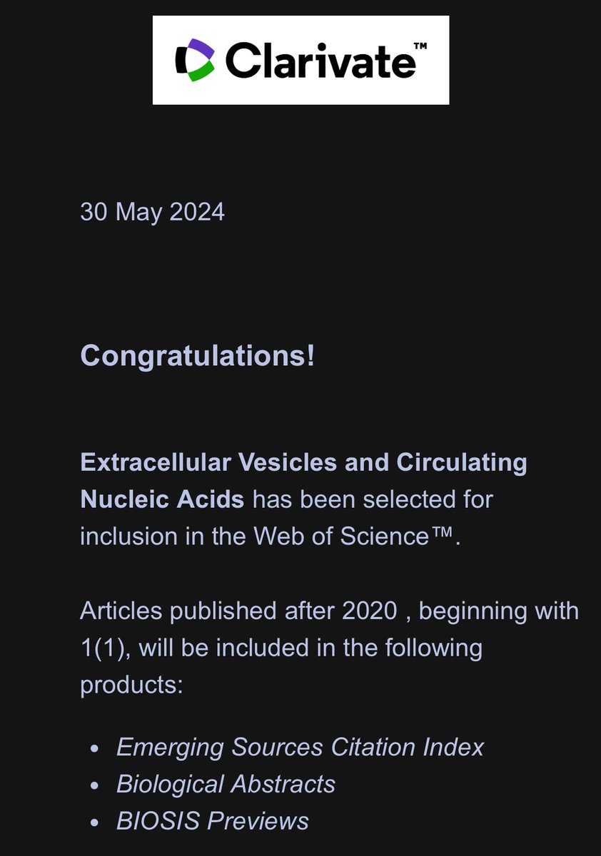 👏👏👏Wow, we made it! 🥳🥳🥳Let's work together to look forward to the next milestone!💪💪💪 #Exosome  #miRNA #EVs #Extracellularvesicles