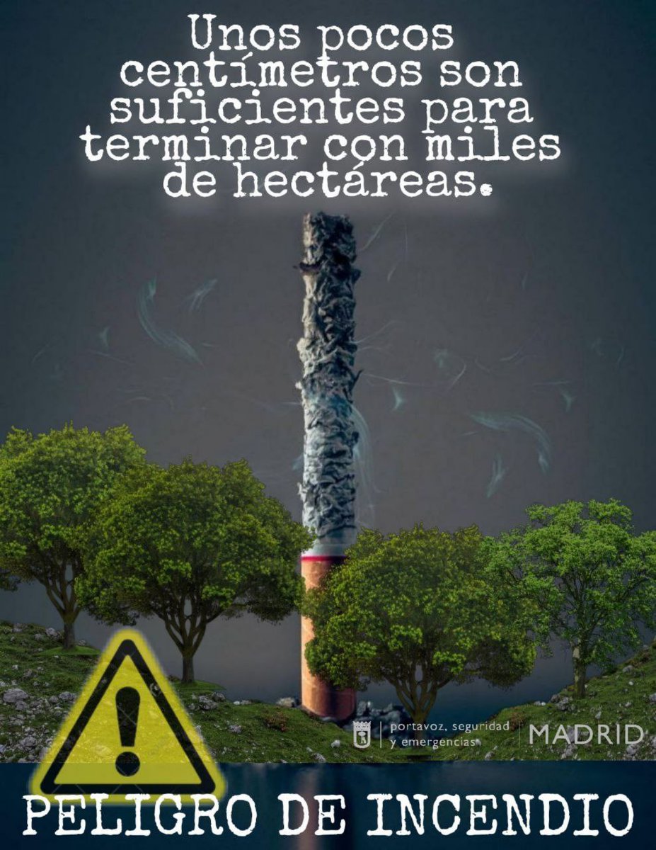 🌡️☀️Las altas temperaturas aumentan el riesgo de incendios forestales #IIFF.
#TenCabeza 
Cuida tu entorno 🌍
#STOPincendios  #0Incendios 
                   🚫🌳🔥🌲🚫

#BuenosDías y #FelizViernes