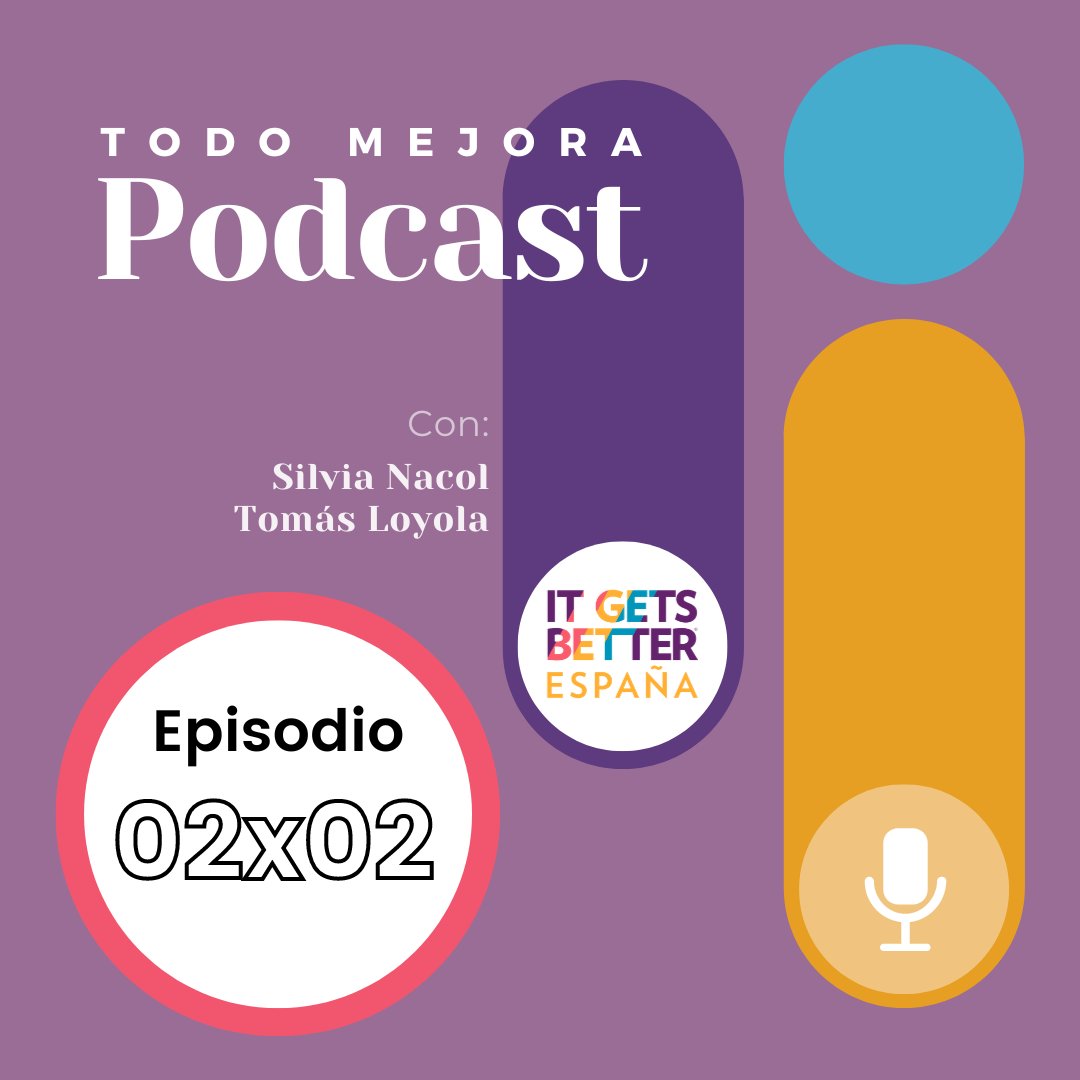 Tom 🌈 he/him/él (@tomasee) on Twitter photo ¡Buenos días!
Ya está el 2º episodio del podcast de <a href="/ItGetsBetter_es/">It Gets Better España 🇪🇸</a>, en el que hablamos de la experiencia en el cole o en el insti, la falta de referentes y cómo incide en el bullying.
Escúchalo en open.spotify.com/episode/3Kchrq…
🎙️ También en iVoox, Apple Podcasts y Google Podcasts ¡Buenos días!
Ya está el 2º episodio del podcast de <a href="/ItGetsBetter_es/">It Gets Better España 🇪🇸</a>, en el que hablamos de la experiencia en el cole o en el insti, la falta de referentes y cómo incide en el bullying.
Escúchalo en open.spotify.com/episode/3Kchrq…
🎙️ También en iVoox, Apple Podcasts y Google Podcasts