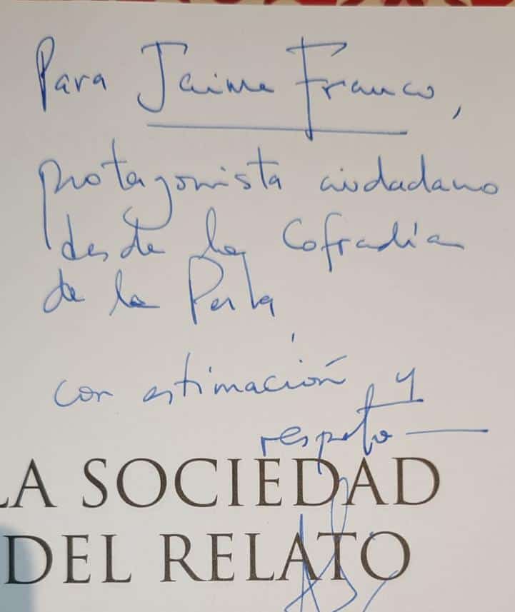 LaCofradiaPerla's tweet photo. Gracias @AndresSeminario por obsequiarnos este maravilloso libro #LASOCIEDADDELRELATO y infinitas gracias por tu dedicatoria y respaldo

Link https://t.co/FYXR68eB2Z

@AlbertoRigail @blasco_p @CarlosVerareal @MariaFdaCabal @CesarCoronelEc @CARLOSJULIOEMAN @ivonnebaki @IsabelNoboaP @DanielNoboaOk @MarcelFeraud @luisantonio_r @RubnDaroBuitrn2 @pochoharbEC @fmarquez1962 @HenryKronfle @fabriciovelav @fabriciocorread @aquilesalvarez @jmhumire @JMiguelAvilesM @juanjoseyunez @TommyTopic @TelconetLatam @aortizherbener @HectorYepezM @MBoderoAsoc @xamadorp