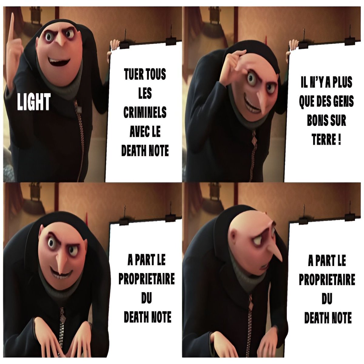 Un plan presque parfait 😅
#lollipopcorner #manga #anime #japon #france #otaku #waifu #geek #new #meme #troll #lol #fun #fan #visuel #illustration #deathnote #lightyagami #ryuk #l #shonen #drame #psychologique #shinigami #surnaturel #tsugumiohba #takeshiobata #mangaka