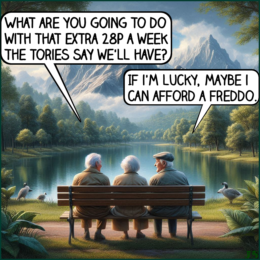 #GeneralElection #GeneralElection4thJuly #GeneralElection2024 #GE2024 #GTTO #ToriesOut #FollowBackFriday

If you're sick of the Tories thinking you're too stupid to know when you're being lied to and manipulated, give me a follow.

We haven't forgotten the last 14 years.