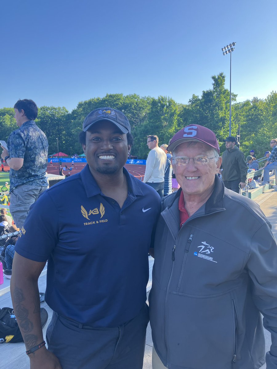 🚨GRATEFUL🚨

MENTORS MATTER!

I was so lucky to get to see my college coach, Ken Klatka, at Meet of Champions watching his grandson.

One of the best coaches and greatest men I’ve ever known and one reason I got into coaching!

Springfield College Alum check in! 🔻