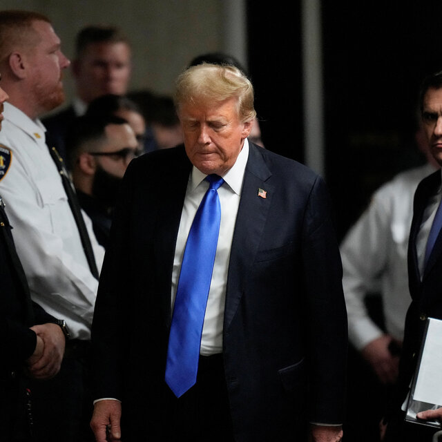 #America
#DonaldJTrump
Trump Guilty on All Counts in Hush-Money Case
Donald J. Trump, the former president and presumptive 2024 Republican nominee, was convicted on 34 felony counts of falsifying business records in a case stemming from a payment that silenced a porn star.