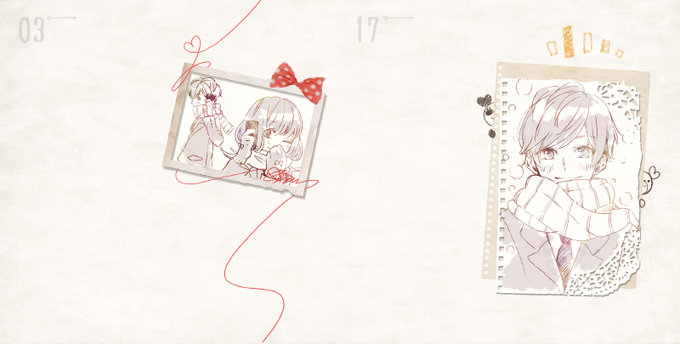 「holding red bow」 illustration images(Latest)