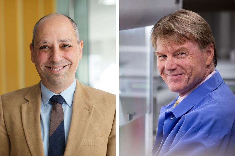 Drs. @kenderian_ss and John Copland are collaborating across @MayoCancerCare sites as principal investigators researching #CARTCellTherapy for solid #ThyroidCancer tumors. To drive this promising therapy closer to patients, they're addressing four hurdles: mayocl.in/3ySpGIQ