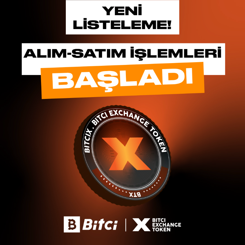 safebitcom's tweet photo. Beklenen an geldi 😎

💲Bitci Borsa'nın fırsatlar ve ayrıcalıklar sunan utility ürünü BitciX (BTX) USDT markette listelendi!

Hemen alım - satım işlemlerine başlamak için ⤵️