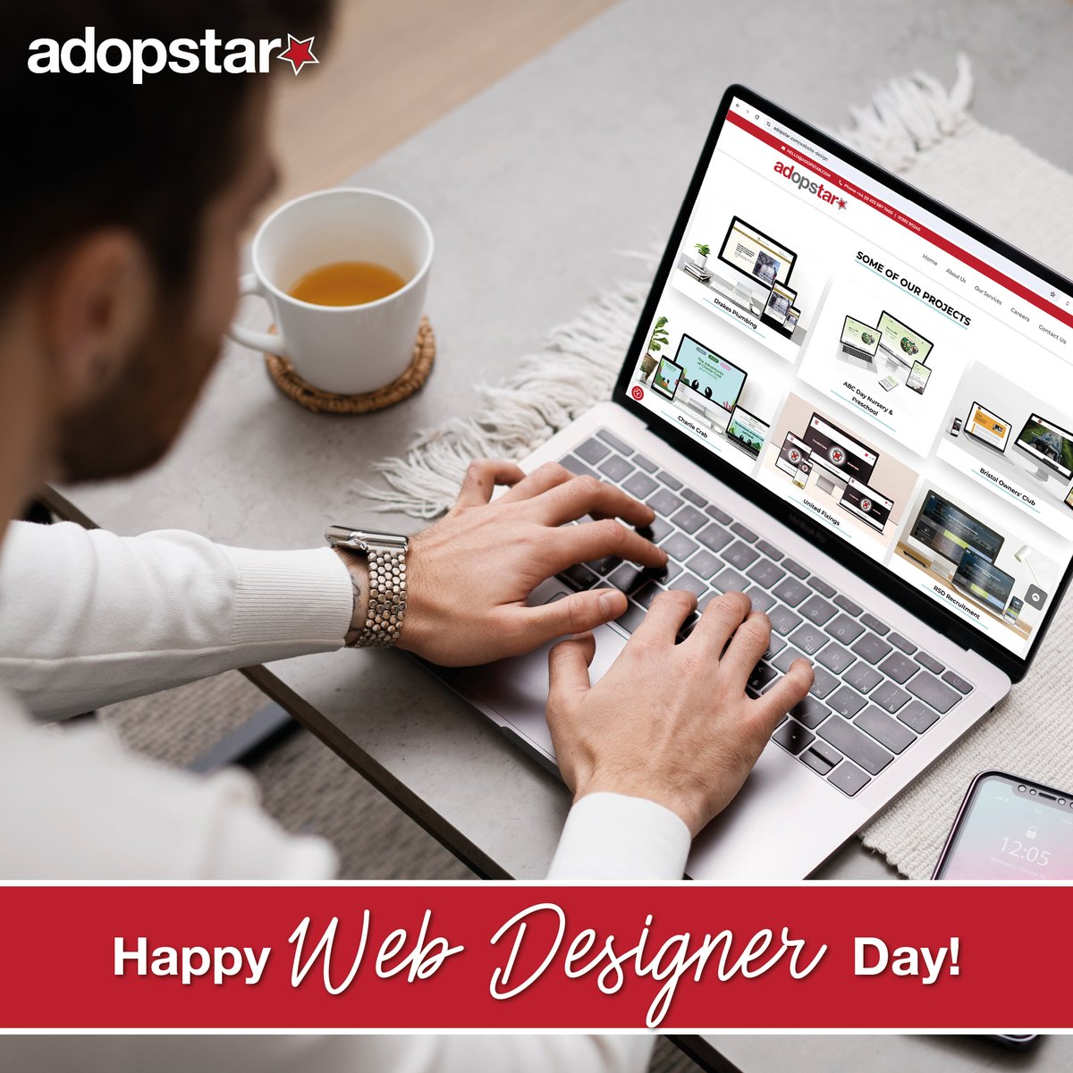 Happy Web Designer Day! 💻🎨

Contact us today > hello@adopstar.com

#Adopstar #MadeInDevon #SEO #SearchEngineOptimisation #DigitalMarketing #OnlineMarketing #GrowYourBusiness #WebsiteOptimisation #GoogleRankings #OnlineVisibility #Website #Webdevelopment