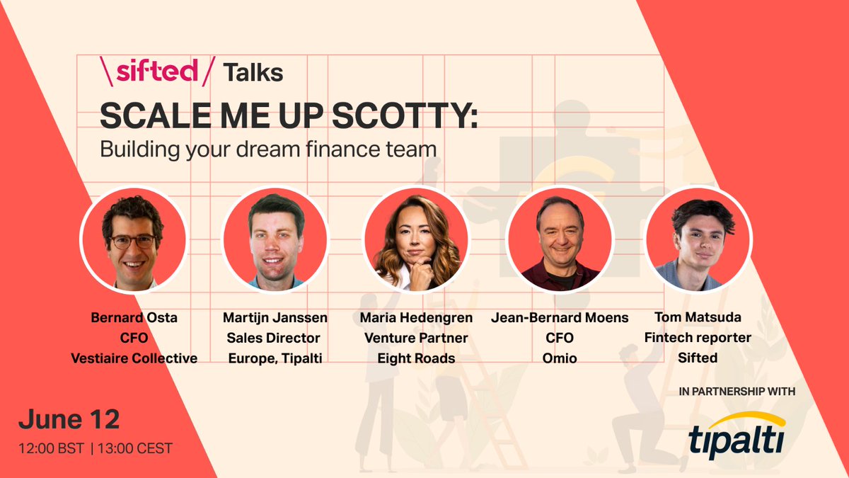 Siftedeu's tweet image. Churn is part of any business venture, but it’s proving especially hard for startup CFOs and HR honchos to retain and grow their budding finance teams.

👉RSVP: sifted.eu/talks/scale-me…

#automation #cfo #siftedtalks #startups