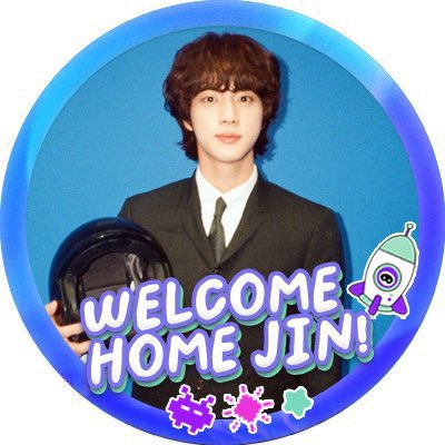 You can use this profile photo to welcome Jin home, spread! 💜

Download Icon: bit.ly/JinReturnsGDri…
Frame Link 1:  bit.ly/JinReturnsTwib…
Frame Link 2:  bit.ly/JinReturnsDeco…