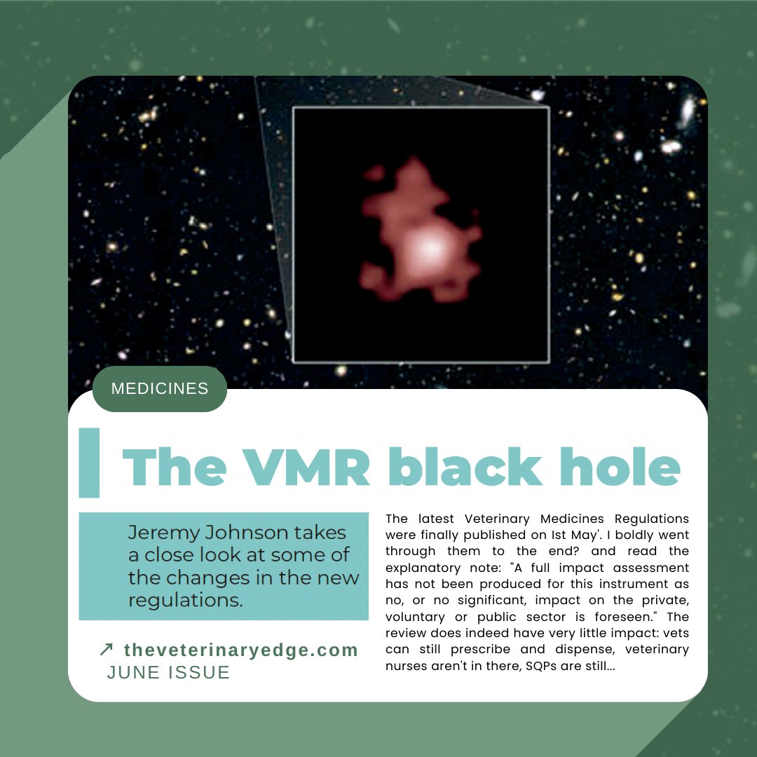 Just like the supermassive black hole in GN-z11, some regulatory issues have been around unnoticed for a long time.