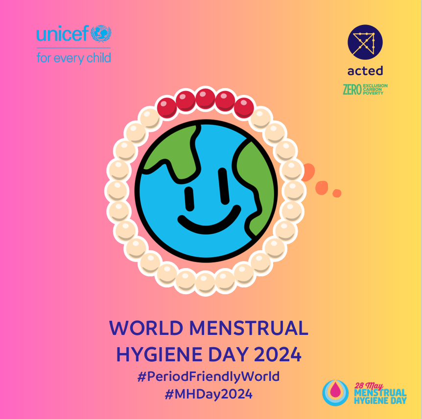 ActedPakistan's tweet photo. “Break the taboo around Menstrual Health and Hygiene” 

Acted, in partnership with UNICEF, celebrated World Menstrual Hygiene Day on May 28, 2024, in Jacobabad and Kashmore promoted awareness at both school and community levels to ensure dignity and health for all women and girls https://t.co/HHCUzlbc9l