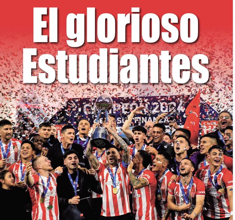 El grano en el culo del futbol mundial. Disfruten nuestras derrotas, que volveremos a las victorias. Aguante el glorioso bicampeón y único en dar vueltas en La Plata