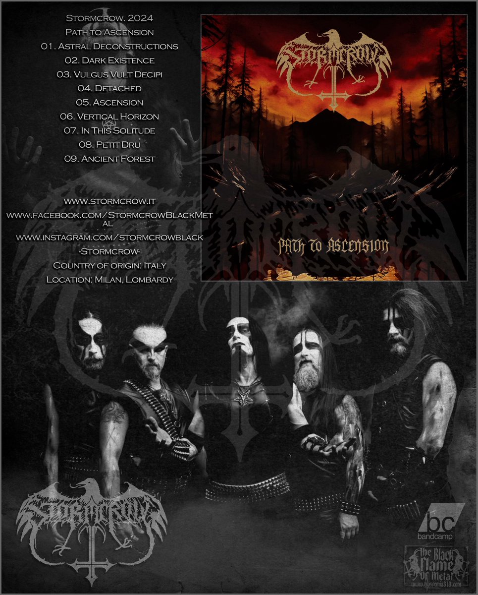 Stormcrow. 2024 / Path to Ascension
blasfemia313.blogspot.com/2024/05/stormc…
#BlackMetal #BlackMetalRaw #BlackMetalBlasphemy #BlackMetalSatanism #blackdeathmetal #deathmetal #extrememetal #metal #metalmusic #BrutalDeathMetal #blasfemia313 #TheBlackFlameOfMetal