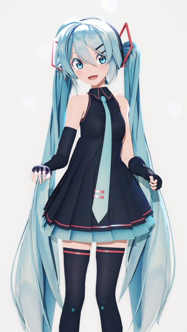 「long hair thighhighs」 illustration images(Latest)