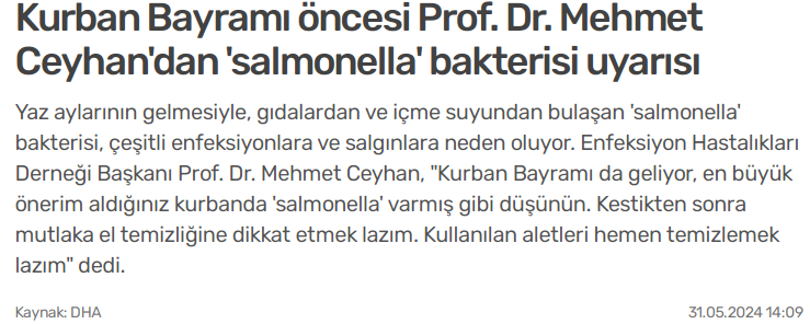 Virüslerde aradığını bulamamış olmalı ki şimdi de bakterilere el atmış. Salmonella korku salmak için uygun bir bakteri değil, yanlış bakteriye oynamış. Burdan fazla ekmek çıkmaz ona. 🤣🤣🤣