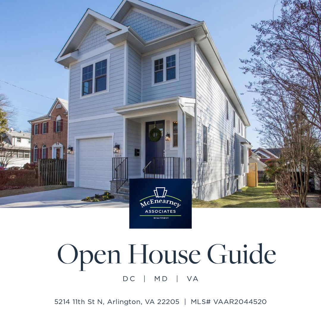 Take a look at this weekend's open house guide! For more information on these homes, visit mcenearney.com/open-houses-new. #dmvrealestate #openhouseguide #realestate