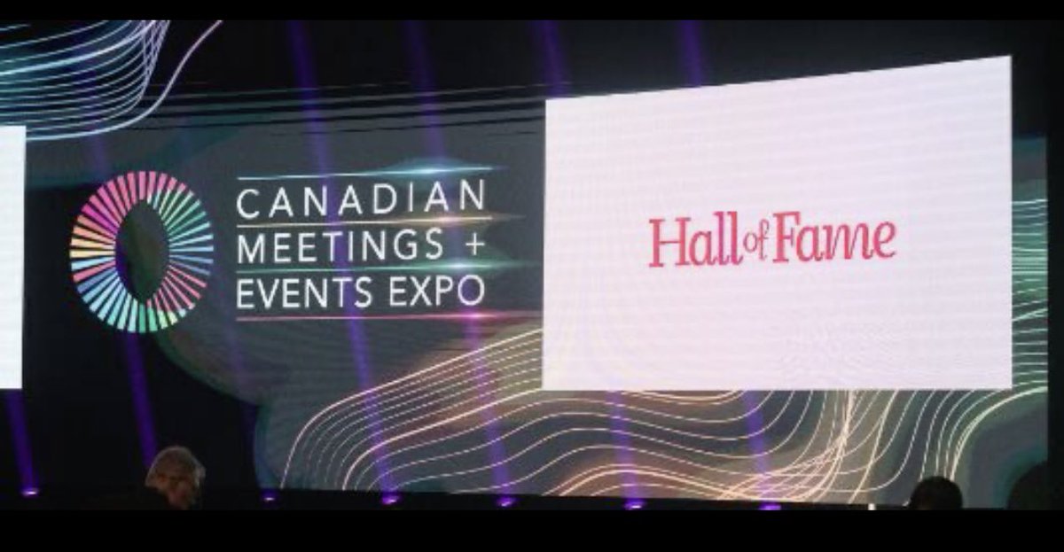 Honoured to announce that I have been nominated for the Hall of Fame Awards presented by the Cdn Mtgs &amp; Events Expo under the category of Industry Planner.  Recognizes individuals who have made a lasting impression and impact in the Cdn events and mtg industry. 😁
#CMEE <a href="/CSNSCN/">CSN</a>