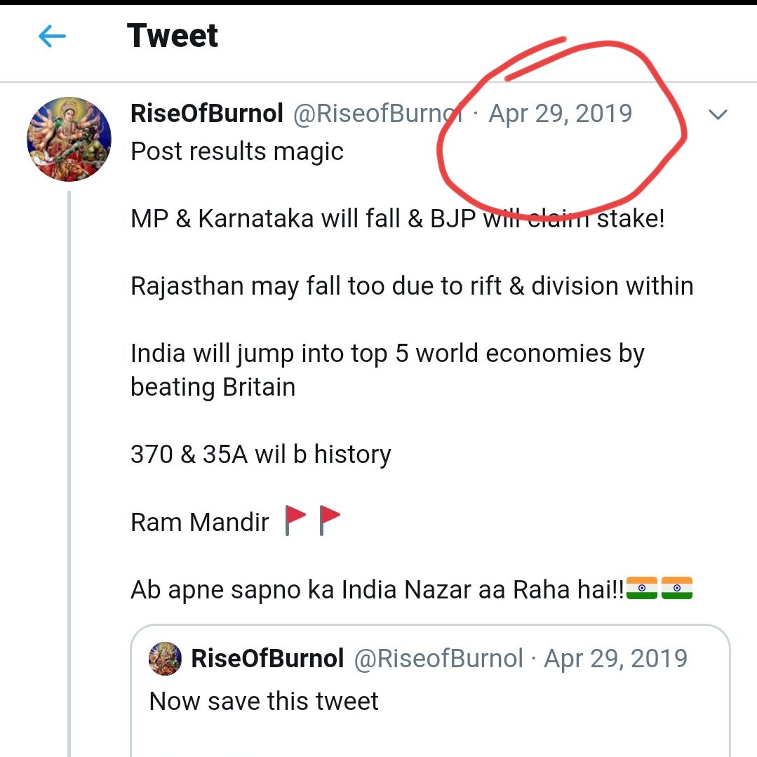 Watch out for this space Post results magic like below which we did in 2019 elections Is coming on Results day Evening Be ready to witness the biggest prediction of the year!!