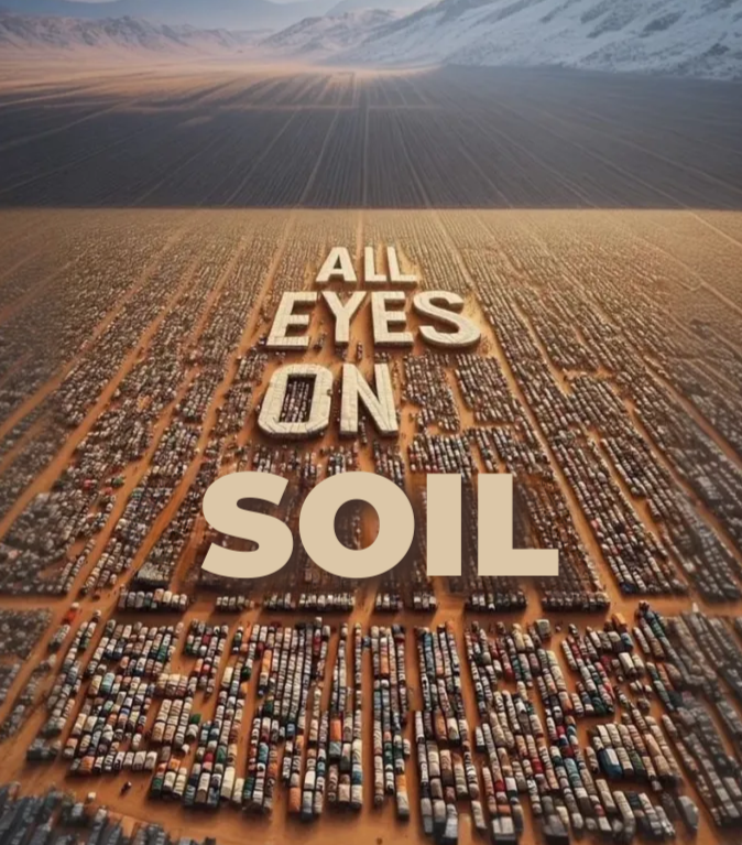 Puru_here's tweet photo. -We are losing an acre of soil every second!
-52% of agricultural soils are already degraded.
-All of the world's topsoil could be gone within 60 years.
-By 2050, 90% of Earth's soils could be degraded.
#SaveSoil https://t.co/Z2fgxWDvYE https://t.co/HW8Od9X1Wt
