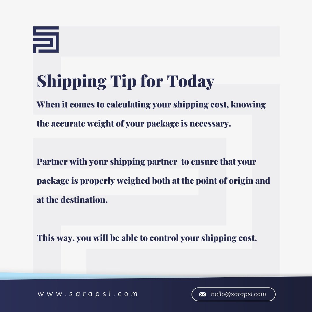 At SARA, we take it upon ourselves to ensure that you know all that you need to know about shipping and procurement.

Why not partner with us today?

 #saraprocurement #chinatolagos  #importation #procurementagent #airfreights #seafreights #delivery #maritime #supplychain #tgif