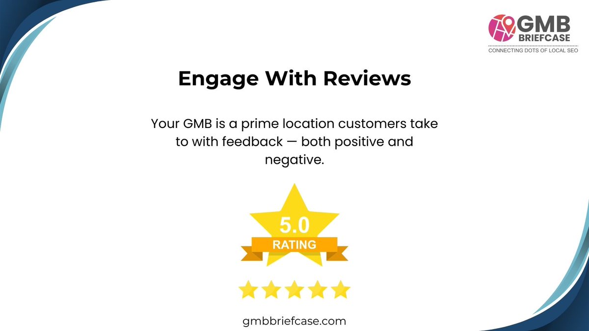 Great tips! Google My Business is indeed a vital tool for enhancing your business’s online presence and connecting with potential customers. 

Here’s a bit more detail to help you make the most of your GMB profile

#GoogleMyBusiness #OnlinePresence #BusinessTips #ContentWriting