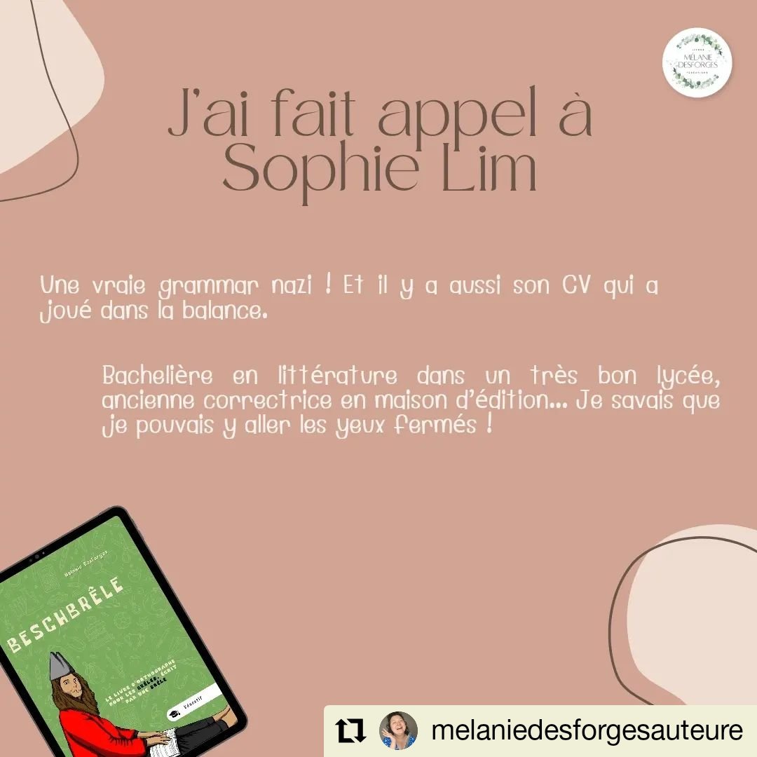 Sophie Lim (林佩舒) 📚☕ (@sophielauteur) on Twitter photo 1/2 Eh oui, je suis encore en vie 😅 Je reviendrai petit à petit sur les RS et je recontacterai les auteurs concernés par mes vidéos YT. Quoi qu'il en soit, merci à <a href="/l_allee/">Mélanie Desforges</a> pour sa confiance concernant son prochain "torchon" 😊 1/2 Eh oui, je suis encore en vie 😅 Je reviendrai petit à petit sur les RS et je recontacterai les auteurs concernés par mes vidéos YT. Quoi qu'il en soit, merci à <a href="/l_allee/">Mélanie Desforges</a> pour sa confiance concernant son prochain "torchon" 😊