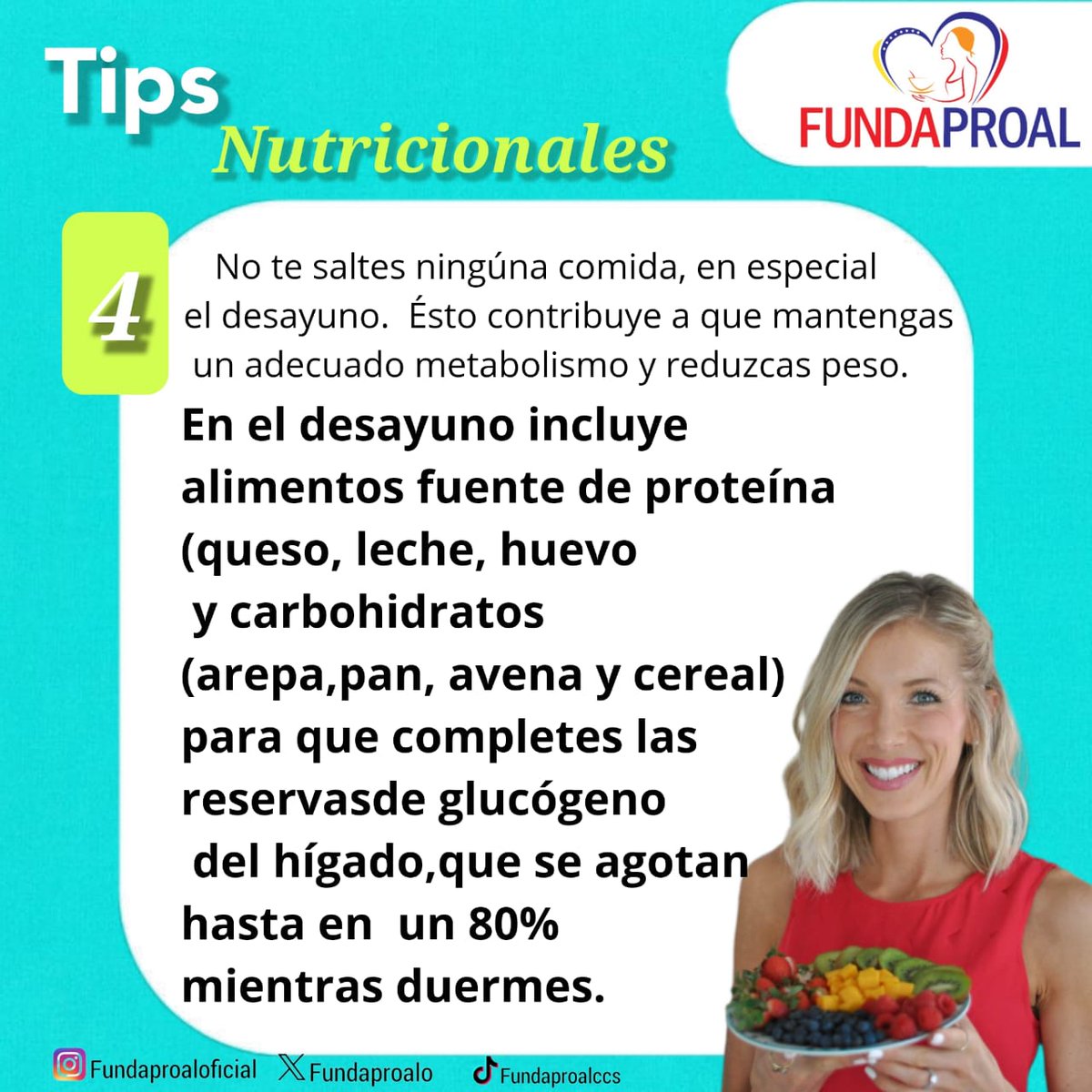 FundaproalO's tweet photo. Tips Nutricional FP.🏡
♦️Bebe suficiente agua. La mayoría de nosotros no bebe lo suficiente.
@nicolasmaduro
@MinAlimenVen
@lealtelleria
@MelendezPedro86
#Fundaproal #BienestarSocial #Compromisosocial #NutricionFp https://t.co/HoQXRUaT9T